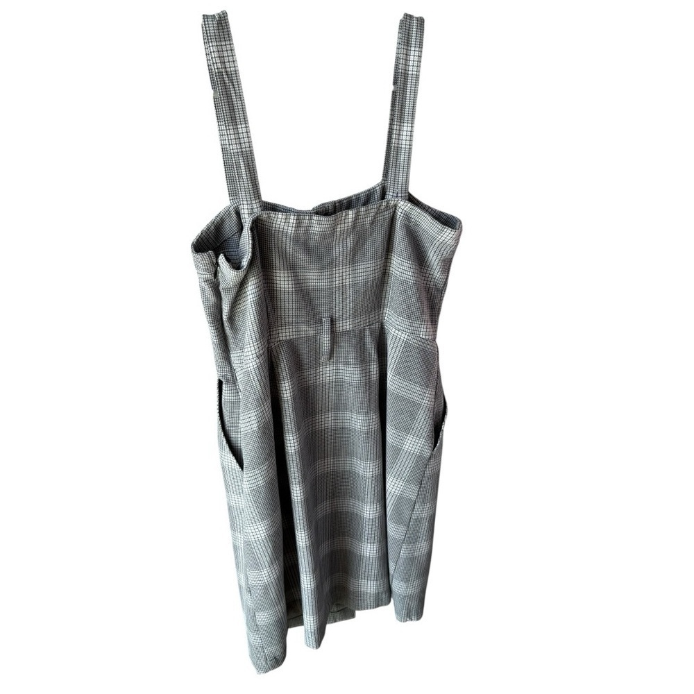 Abercrombie & Fitch Gray Plaid Button Front Dress‎ - Picture 7 of 8